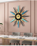 Nordic Metal Modern Wall Clock, ibuyxi.com