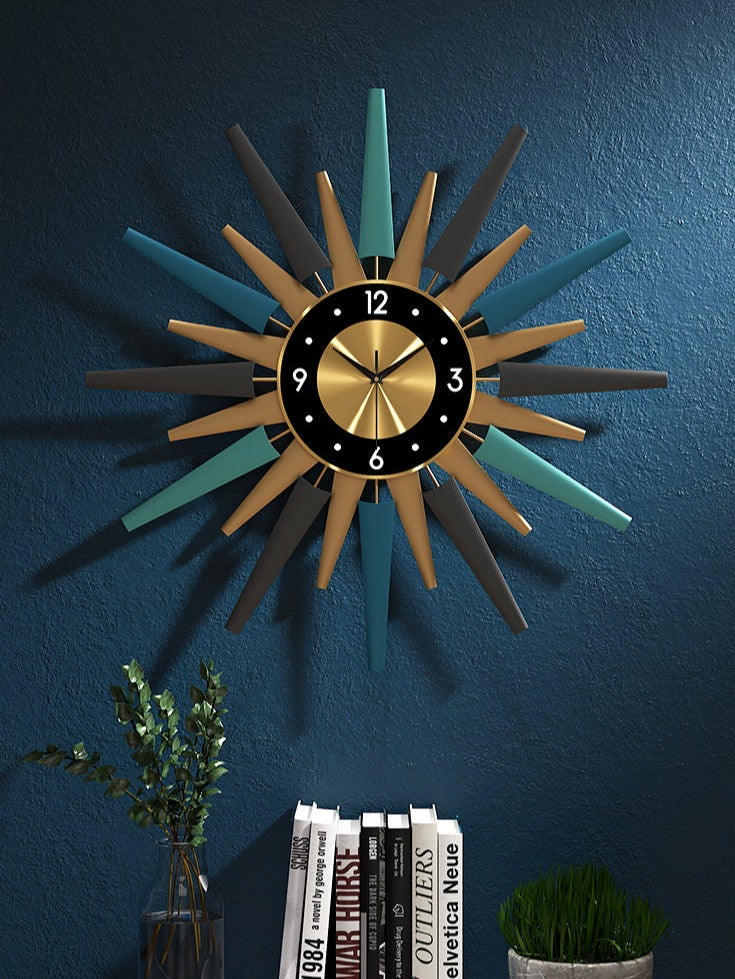 Nordic Metal Modern Wall Clock, ibuyxi.com