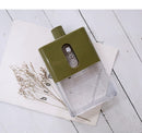 BPA Free Flat Water Bottle Travel Friendly Design, iBuyXi.com
