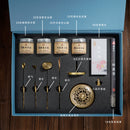 High end Fragrance Seal Gift Box Set Copper Seal Fragrance Complete Incense Path Entry Tool Seal Fragrance Tool Powder Gift - ibuyxi.com