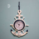 Nautical Beach Theme Life Ring Clock, ibuyxi.com