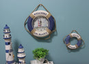 Nautical Beach Theme Life Ring Clock, ibuyxi.com