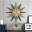 Nordic Metal Modern Wall Clock, ibuyxi.com