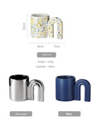 Couple and Original Design Ceramic Coffee Mug, ibuyxi.com