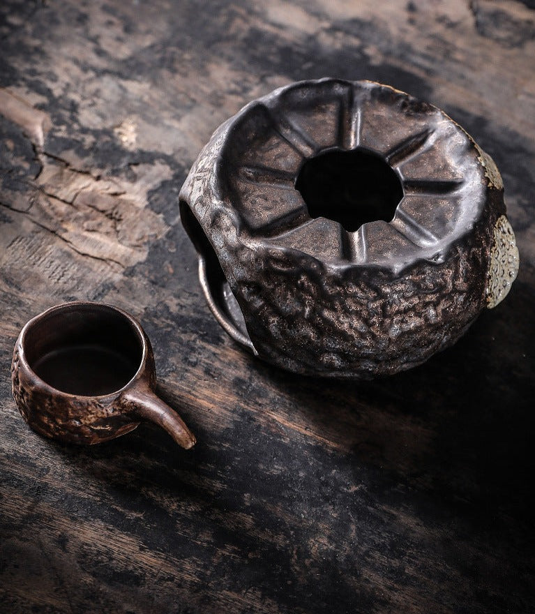 Hot Tea Set with Zen Lotus Base and Cup, ibuyxi.com