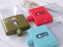 BPA Free Flat Water Bottle Travel Friendly Design, iBuyXi.com