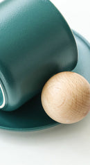 Ceramic Coffee Mug and Dish Tea Set, ibuyxi.com