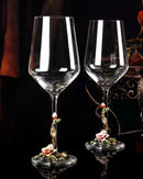 Crystal & Luxury Vintage Wineglass Wine Set, ibuyxi.com