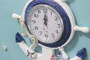 Nautical Beach Theme Life Ring Clock, ibuyxi.com