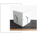 Personality Home and Decoration Steel Cutout Corner silent Wall Decor Modern Style Stylish Clock , ibuyxi.com