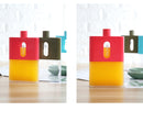 BPA Free Flat Water Bottle Travel Friendly Design - view 9