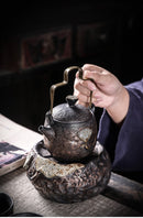 Hot Tea Set with Zen Lotus Base and Cup - view 7