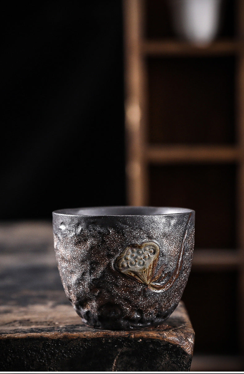 Hot Tea Set with Zen Lotus Base and Cup - view 10