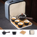 Unique Flowers and Handmade Stone Tea Set, ibuyxi.com