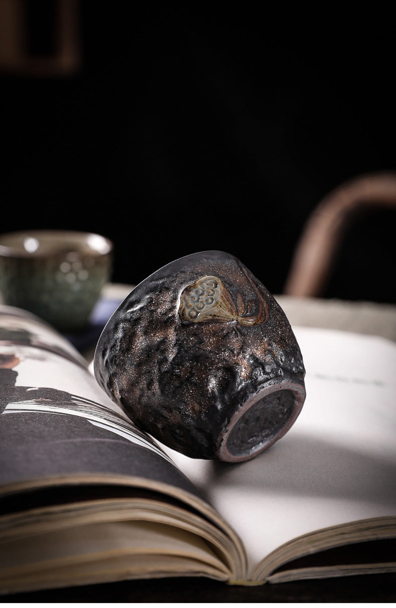 Hot Tea Set with Zen Lotus Base and Cup - view 9