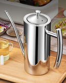 Stainless Steel Oil Pot Without Drip Tank, ibuyxi.com