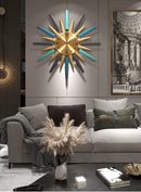 Nordic Metal Modern Wall Clock, ibuyxi.com