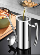 Stainless Steel Oil Pot Without Drip Tank, ibuyxi.com