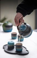 Lightweight Luxury Tea Set And Tray Gift Set, ibuyxi.com
