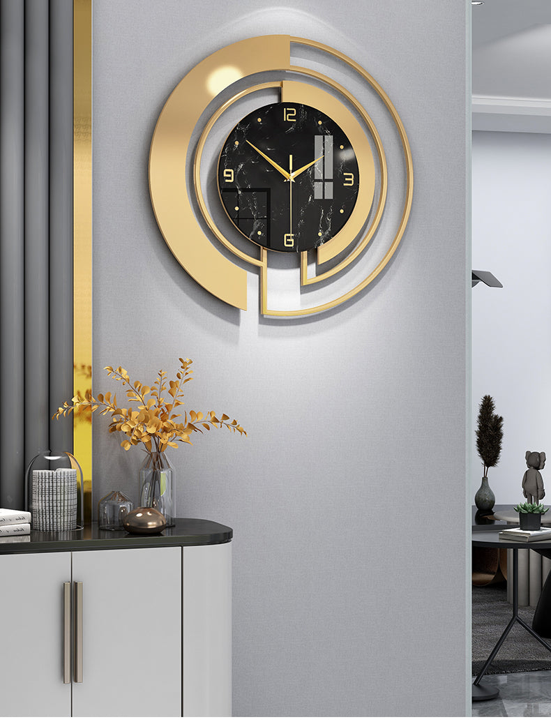 Atmosphere Net Red Style Lighting Luxury Wall Clock, ibuyxi.com