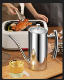 Stainless Steel Oil Pot Without Drip Tank, ibuyxi.com