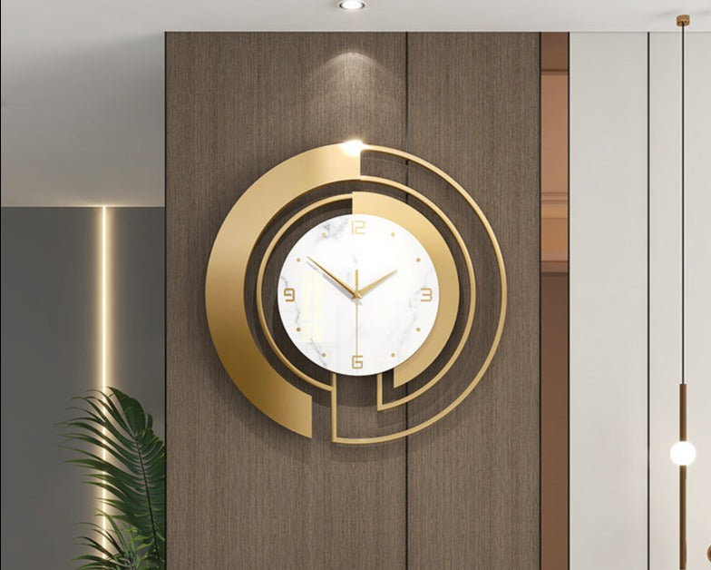 Atmosphere Net Red Style Lighting Luxury Wall Clock, ibuyxi.com