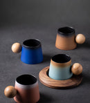Designer Stoneware And High Value Latte Coffee Mug, ibuyxi.com
