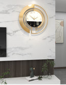 Atmosphere Net Red Style Lighting Luxury Wall Clock, ibuyxi.com