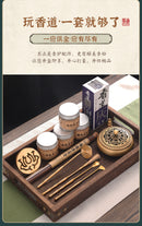 High end Fragrance Seal Gift Box Set Copper Seal Fragrance Complete Incense Path Entry Tool Seal Fragrance Tool Powder Gift - ibuyxi.com