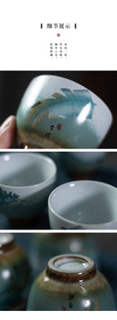 Gift Box Ceramic Master Cup Tea Set