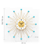 Modern Nordic Minimalist Design Silent Wall Clock, ibuyxi.com