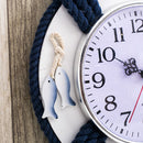 Nautical Beach Theme Life Ring Clock, ibuyxi.com