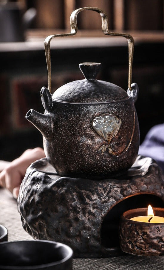 Hot Tea Set with Zen Lotus Base and Cup, ibuyxi.com
