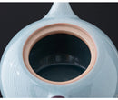 Handmade Ceramic Teapot Manual Ice Crack Split Teapot Set, ibuyxi.com