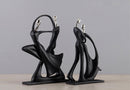 Romantic Art & Modern Resin Dancing Couple Statue, ibuyxi.com