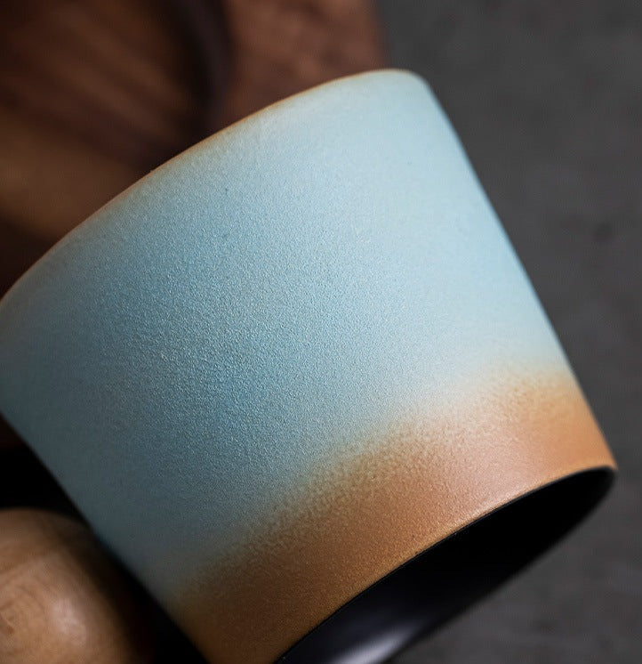 Designer Stoneware And High Value Latte Coffee Mug, ibuyxi.com