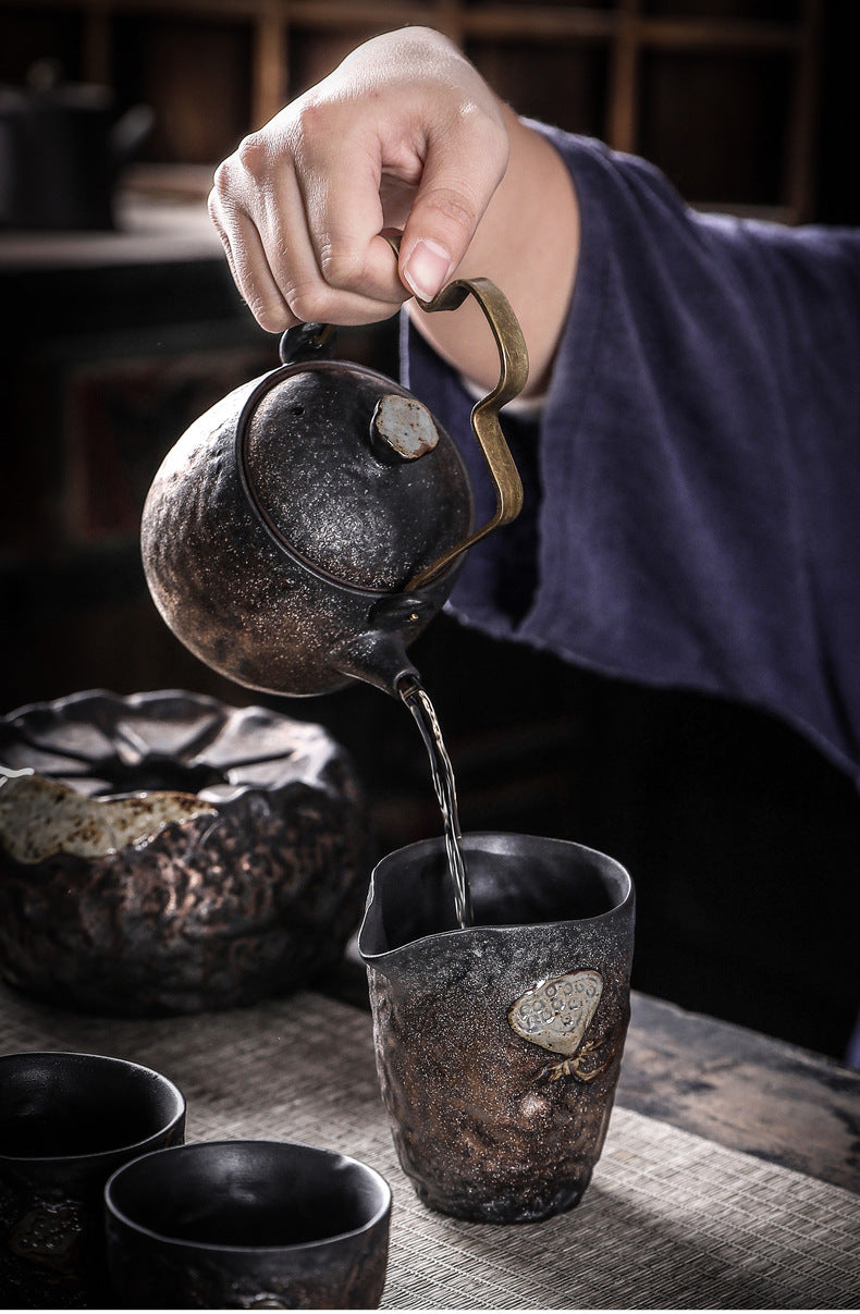 Hot Tea Set with Zen Lotus Base and Cup, ibuyxi.com