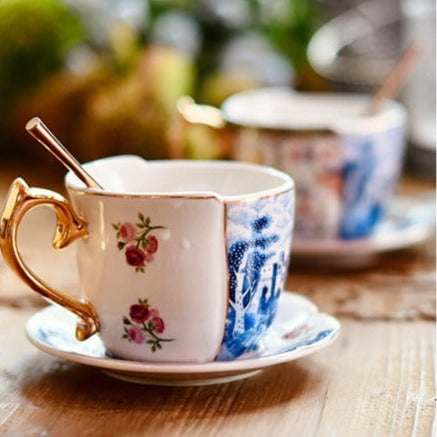 Creative Style Ceramic Match Coffee Cup Set, ibuyxi.com