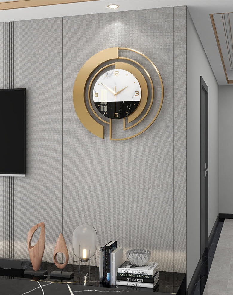 Atmosphere Net Red Style Lighting Luxury Wall Clock - view 10