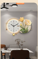 Modern and Luxury Light Wall Clock for Decor - view 9
