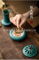 Incense set play incense seal incense spoon incense sweep incense press ceramic incense burner tea ceremony accessories set- ibuyxi.com