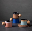 Designer Stoneware And High Value Latte Coffee Mug, ibuyxi.com
