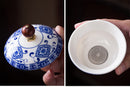 Unique Flowers and Handmade Stone Tea Set, ibuyxi.com