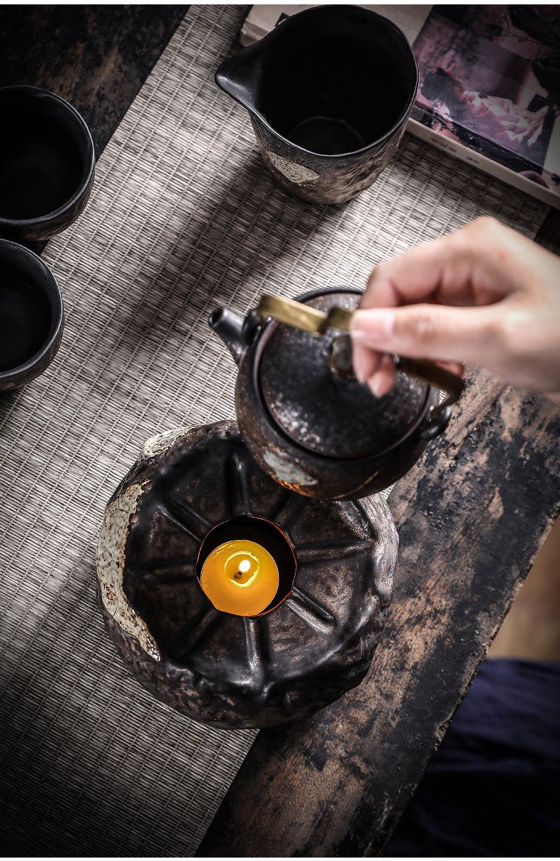 Hot Tea Set with Zen Lotus Base and Cup, ibuyxi.com