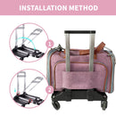 Pet Carrier Bag Spinner Wheelbase Cart