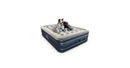 Insulated Elevated Camping Air Mattress with Built-In Pump