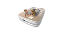 Insulated Elevated Camping Air Mattress with Built-In Pump
