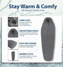 Insulated Flannel Sleeping Bag Liner