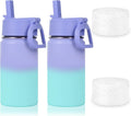 Insulated Kids Water Bottle 2-Pack