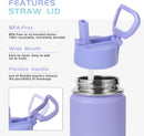 Insulated Kids Water Bottle 2-Pack